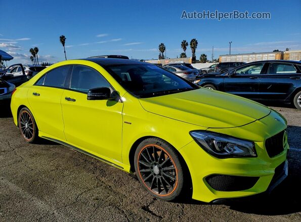 WDDSJ4EB0GN305010 2016 MERCEDES-BENZ CLA-CLASS Green Przód prawy