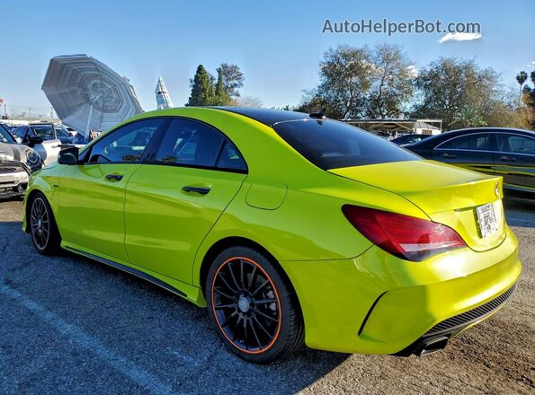 WDDSJ4EB0GN305010 2016 MERCEDES-BENZ CLA-CLASS Green Tył lewy