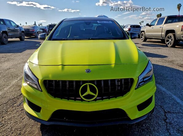WDDSJ4EB0GN305010 2016 MERCEDES-BENZ CLA-CLASS Green Widok z przodu
