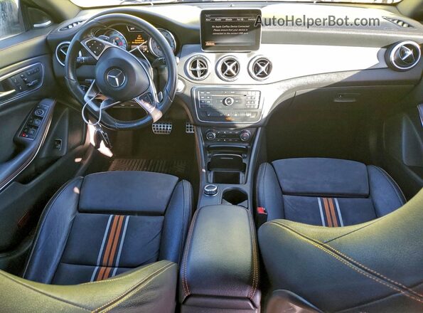 WDDSJ4EB0GN305010 2016 MERCEDES-BENZ CLA-CLASS Green Widok deski rozdzielczej