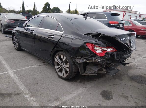 WDDSJ4EB0JN613883 2018 MERCEDES-BENZ CLA 250 Black Задня ліва чверть