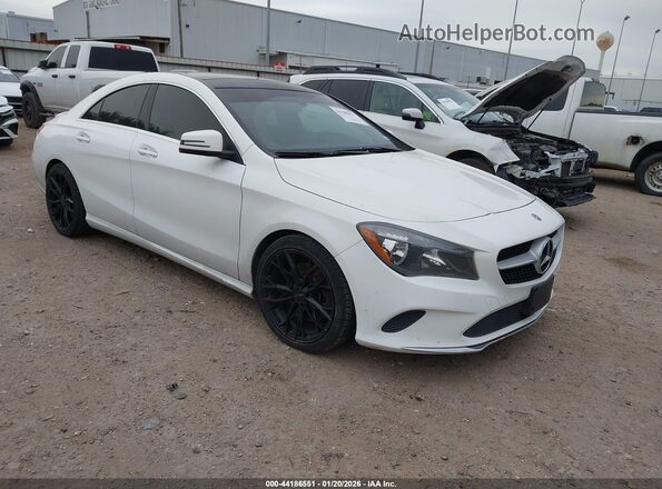 WDDSJ4EB0JN634412 2018 MERCEDES-BENZ CLA 250 White Przód prawy