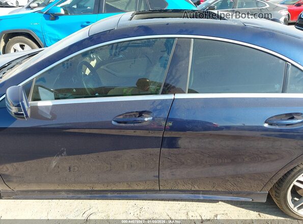 WDDSJ4EB1JN519074 2018 MERCEDES-BENZ CLA 250 Navy Вид задней части салона