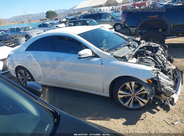 WDDSJ4EB1JN682128 2018 MERCEDES-BENZ CLA 250 White Rear interior view