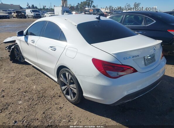 WDDSJ4EB1JN682128 2018 MERCEDES-BENZ CLA 250 White Rear left