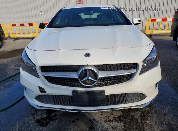 WDDSJ4EB2JN557977 2018 MERCEDES-BENZ CLA-CLASS White Vista frontal