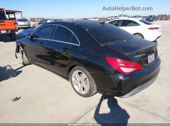 WDDSJ4EB2JN569837 2018 MERCEDES-BENZ CLA 250 Black Trasero izquierdo