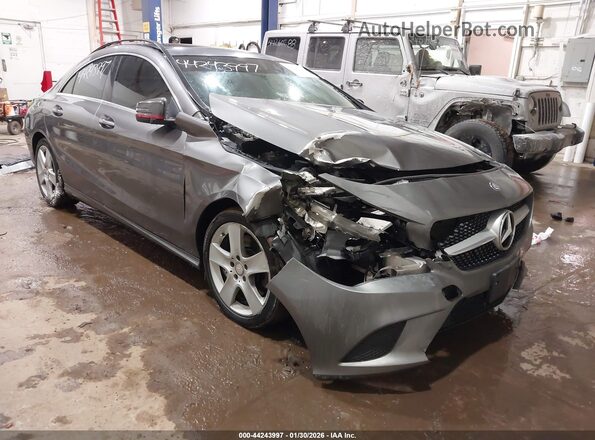 WDDSJ4EB3GN385497 2016 MERCEDES-BENZ CLA 250 Gray Передня права чверть