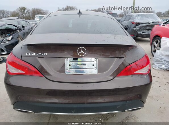 WDDSJ4EB3JN661555 2018 MERCEDES-BENZ CLA 250 Коричневый 