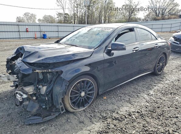 WDDSJ4EB4GN317189 2016 MERCEDES-BENZ CLA-CLASS Black Vista tres cuartos delantera izquierda