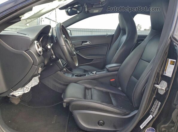 WDDSJ4EB4GN317189 2016 MERCEDES-BENZ CLA-CLASS Black Vista interior delantera