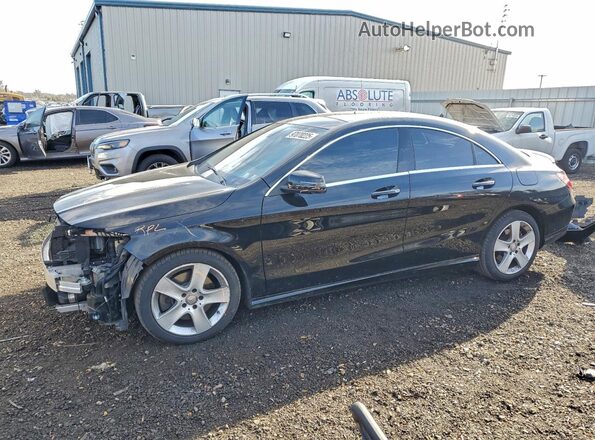 WDDSJ4EB4GN358700 2016 MERCEDES-BENZ CLA-CLASS Черный Передняя левая четверть