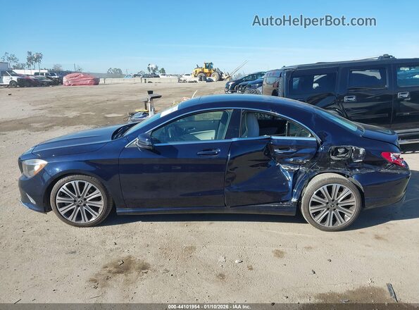 WDDSJ4EB5JN690488 2018 MERCEDES-BENZ CLA 250 Dark Blue 