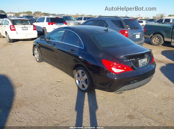 WDDSJ4EB6GN395103 2016 MERCEDES-BENZ CLA 250 Black უკანა მარცხენა