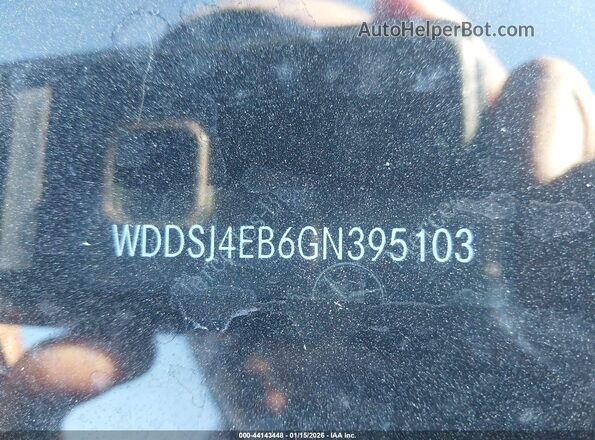 WDDSJ4EB6GN395103 2016 MERCEDES-BENZ CLA 250 Black ძრავის განყოფილების ხედი