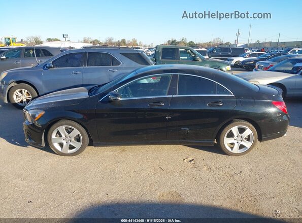 WDDSJ4EB6GN395103 2016 MERCEDES-BENZ CLA 250 Black უკანა სალონის ხედი