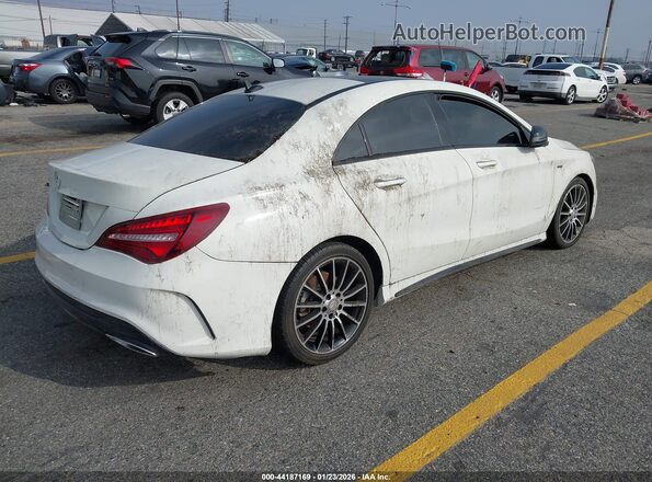 WDDSJ4EB6JN514467 2018 MERCEDES-BENZ CLA 250 White Trasero derecho