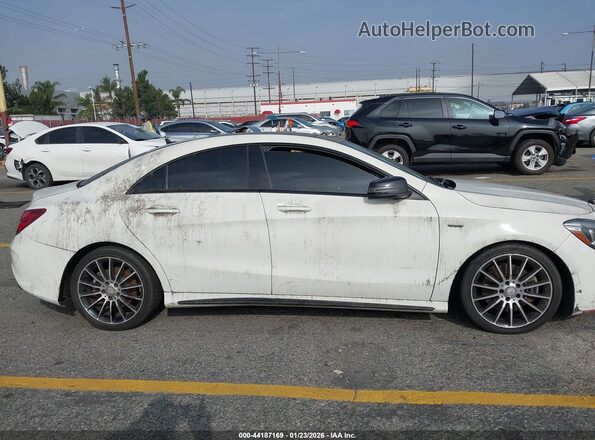 WDDSJ4EB6JN514467 2018 MERCEDES-BENZ CLA 250 White Vista interior trasera