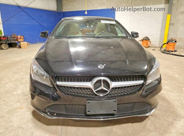 WDDSJ4EB6JN569579 2018 MERCEDES-BENZ CLA-CLASS Black Widok z przodu