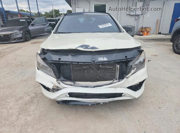 WDDSJ4EB7HN440888 2017 MERCEDES-BENZ CLA-CLASS Белый Вид спереди