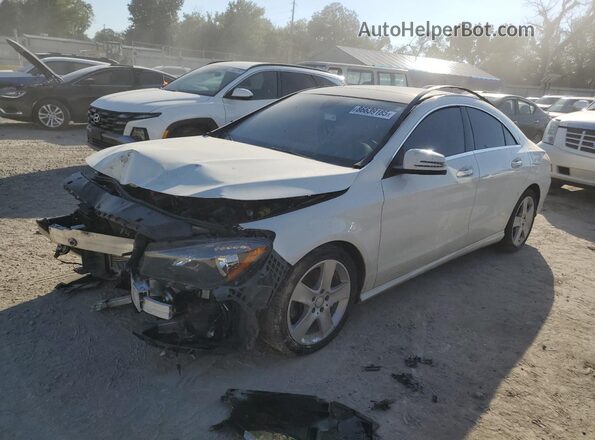 WDDSJ4EB7HN456959 2017 MERCEDES-BENZ CLA-CLASS White Передня ліва чверть