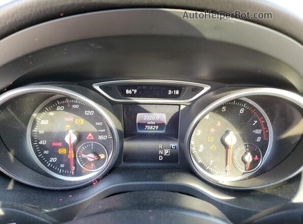 WDDSJ4EB7HN456959 2017 MERCEDES-BENZ CLA-CLASS White Вид щитка приладів
