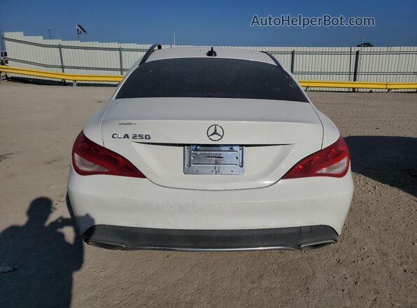 WDDSJ4EB7HN456959 2017 MERCEDES-BENZ CLA-CLASS White Вид ззаду
