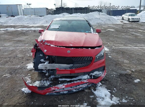 WDDSJ4EB7JN634858 2018 MERCEDES-BENZ CLA 250 Красный Вид спереди