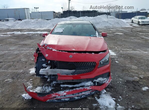 WDDSJ4EB7JN634858 2018 MERCEDES-BENZ CLA 250 Красный Вид щитка приборов