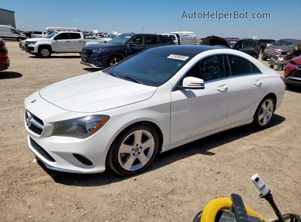 WDDSJ4EB7KN734363 2019 MERCEDES-BENZ CLA-CLASS Белый Передняя левая четверть
