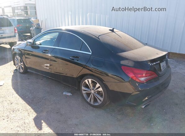 WDDSJ4EB9GN312439 2016 MERCEDES-BENZ CLA 250 Black უკანა მარცხენა