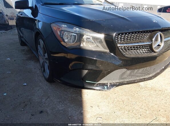 WDDSJ4EB9GN312439 2016 MERCEDES-BENZ CLA 250 Black წინა ხედი