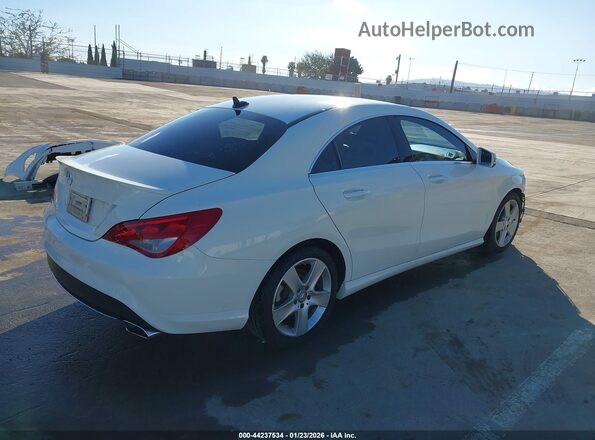 WDDSJ4EB9GN325580 2016 MERCEDES-BENZ CLA 250 White უკანა მარჯვენა