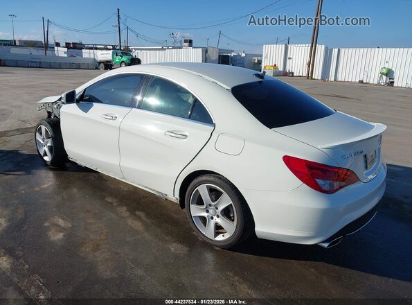 WDDSJ4EB9GN325580 2016 MERCEDES-BENZ CLA 250 White უკანა მარცხენა