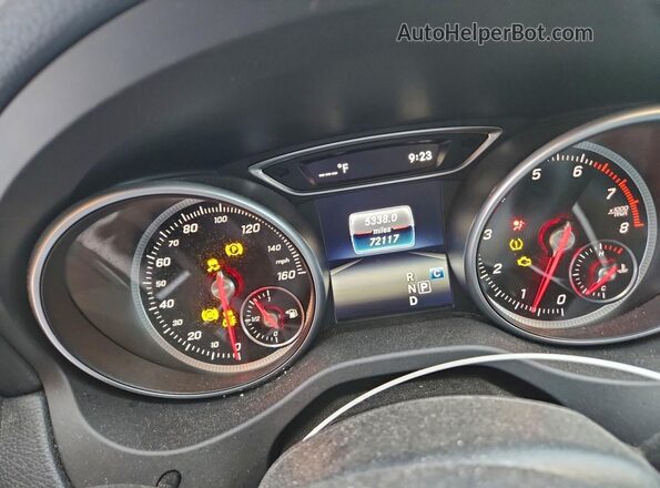 WDDSJ4EBXHN399513 2017 MERCEDES-BENZ CLA-CLASS Белый Вид щитка приборов