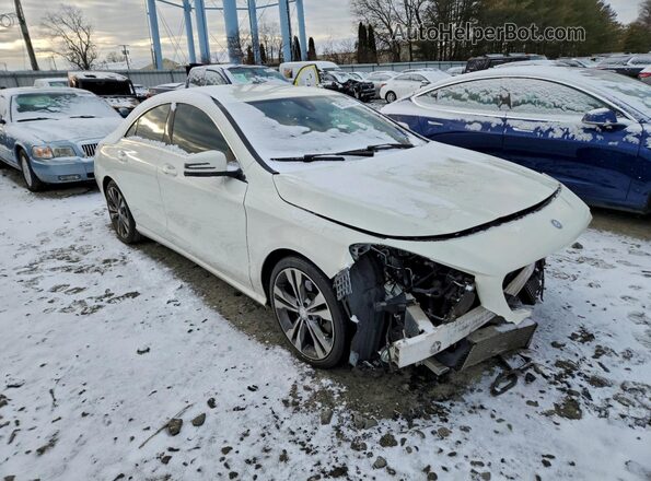 WDDSJ4EBXHN399513 2017 MERCEDES-BENZ CLA-CLASS Белый Передняя правая четверть