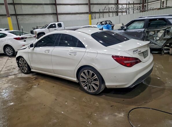WDDSJ4EBXJN591889 2018 MERCEDES-BENZ CLA-CLASS White Задня ліва чверть
