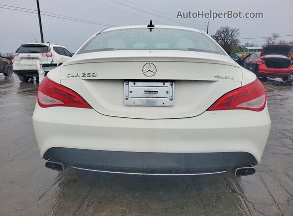 WDDSJ4GB6GN375771 2016 MERCEDES-BENZ CLA-CLASS Белый Вид сзади