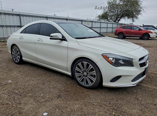 WDDSJ4GB8HN479891 2017 MERCEDES-BENZ CLA-CLASS Белый Передняя правая четверть
