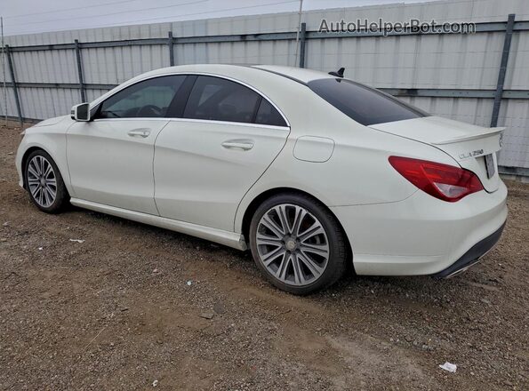 WDDSJ4GB8HN479891 2017 MERCEDES-BENZ CLA-CLASS Белый Задняя левая четверть