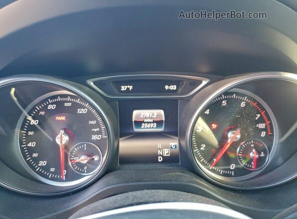 WDDSJ4GBXKN712256 2019 MERCEDES-BENZ CLA-CLASS Черный Вид щитка приборов