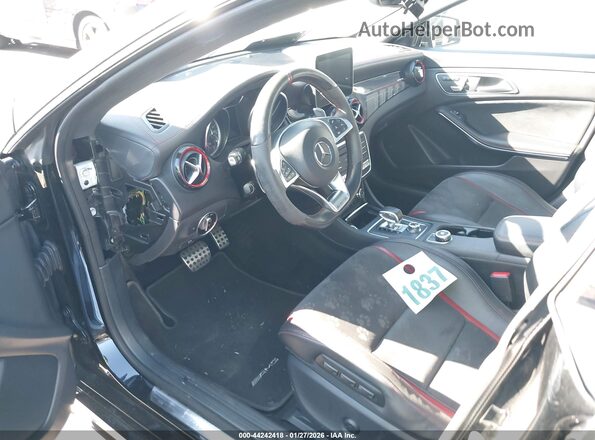 WDDSJ5CB3JN565871 2018 MERCEDES-BENZ AMG CLA 45 Черный Вид задней части салона