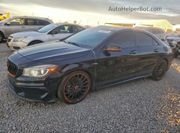 WDDSJ5CB5GN354261 2016 MERCEDES-BENZ CLA-CLASS Черный Передняя левая четверть