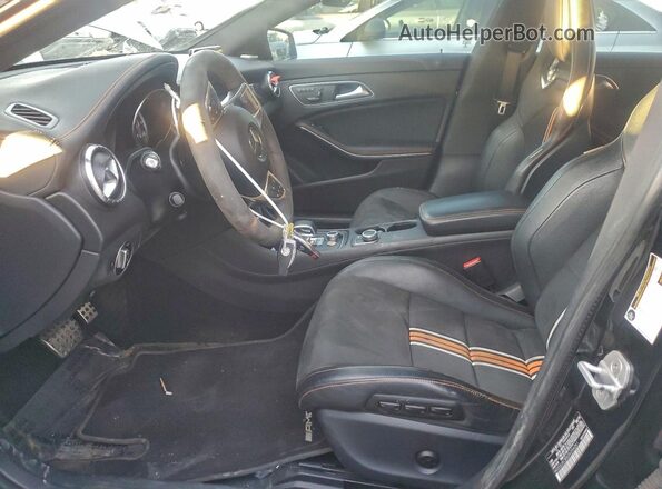 WDDSJ5CB5GN354261 2016 MERCEDES-BENZ CLA-CLASS Черный Вид салона спереди