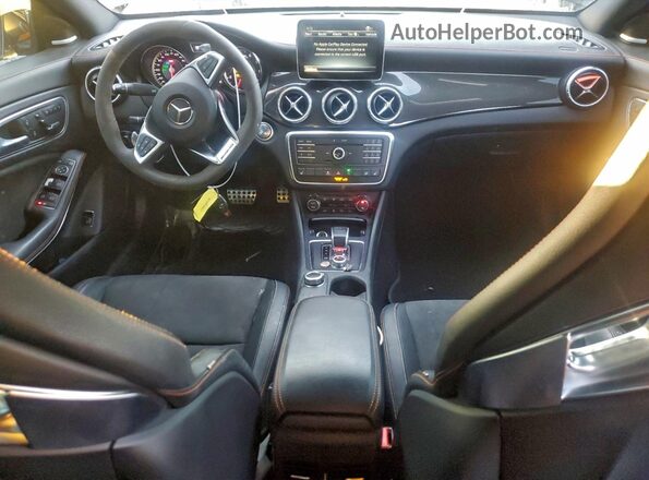 WDDSJ5CB5GN354261 2016 MERCEDES-BENZ CLA-CLASS Черный Вид панели приборов