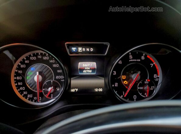WDDSJ5CB5GN354261 2016 MERCEDES-BENZ CLA-CLASS Черный Вид щитка приборов