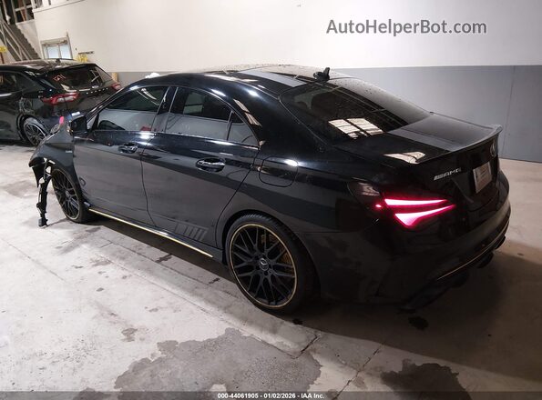 WDDSJ5CB8JN605667 2018 MERCEDES-BENZ AMG CLA 45 Черный Задняя левая четверть