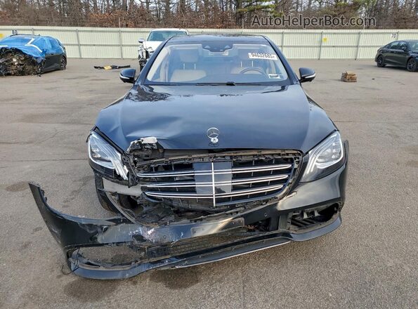 WDDUG6EB0KA456240 2019 MERCEDES-BENZ S Черный Вид спереди