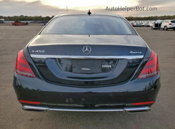 WDDUG6EB0KA456240 2019 MERCEDES-BENZ S Черный Вид сзади