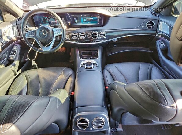 WDDUG6EB2KA440735 2019 MERCEDES-BENZ S Black Widok deski rozdzielczej